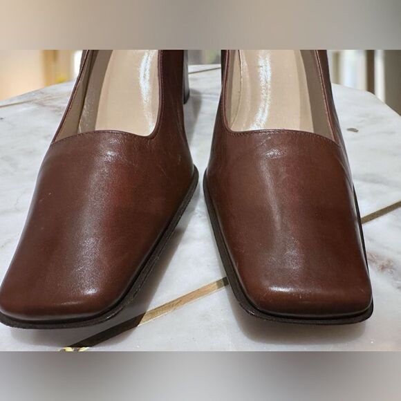 NWT COACH Malorie KO JO56 Italian Leather Block Heel Pumps Size 7.5 - Picture 14 of 14